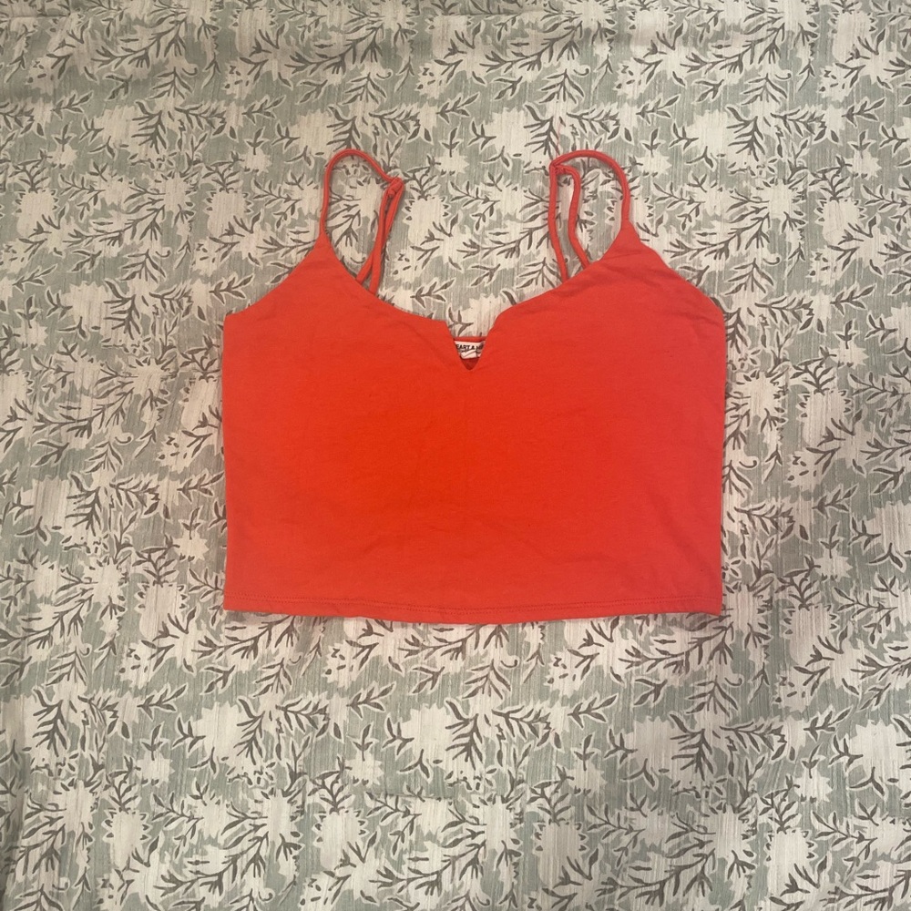 Orange Crop Tank